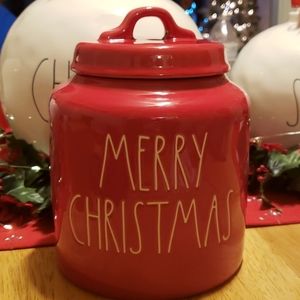 Merry Christmas canister